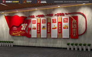 党建文化 展板墙