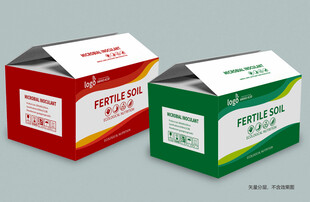 肥料包装包装盒展示