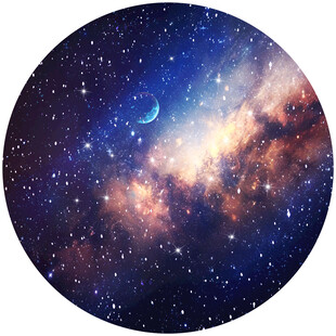 圆形星空天花软膜吊顶