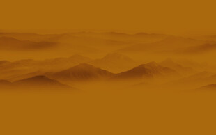 屏风水墨山水画背景图