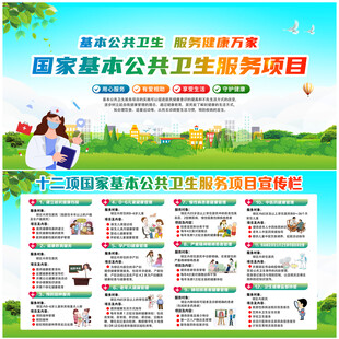 国家基本公共卫生服务项目
