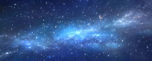 巨幅宇宙星空背景