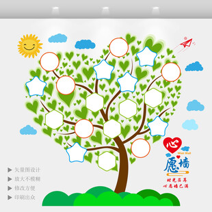 心愿树照片墙