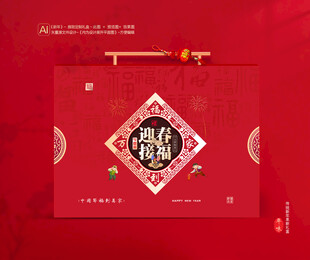 春节年货包装礼盒