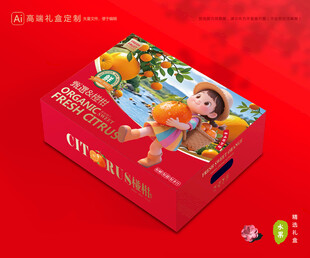 芦柑包装 椪柑礼盒