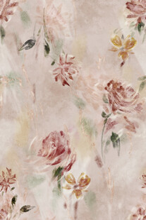 复古风花卉图案纹理