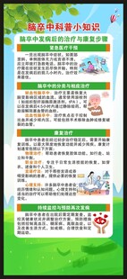 世界卒中日展架