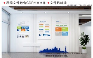 现代企业文化墙