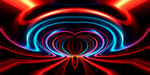 ktv酒吧炫酷装饰画