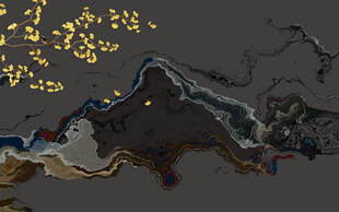 奢雅 简约现代山水 TIF分层