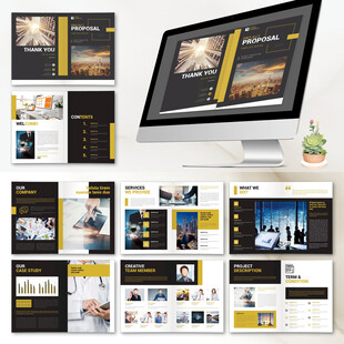 电子画册InDesign模板