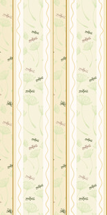 简约条纹花卉图案背景