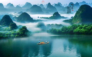 桂林山水画