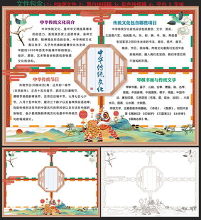 中华传统文化手抄报