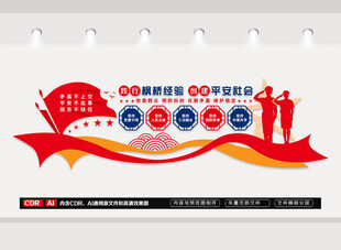 新时代枫桥经验文化墙