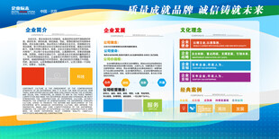 企业简介文化墙