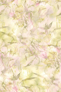 淡雅花卉纹理背景图