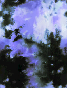 数码印花扎染花