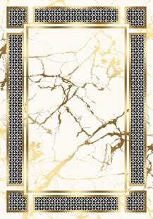 奢华大理石边框装饰图案
