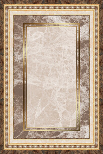 奢华边框大理石纹理图案