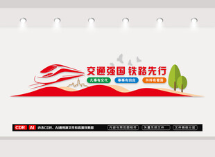 交通强国文化墙