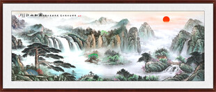 国画山水风景装饰画