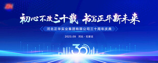 蓝色大气30周年庆活动主背景