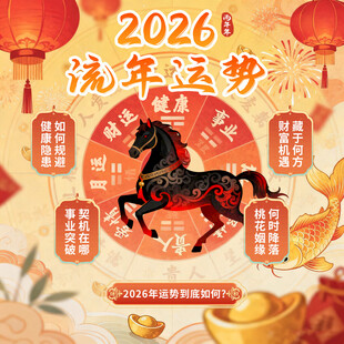 2026流年运势之马年运程