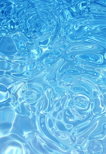 蓝色水波纹