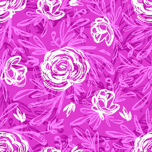 粉色花卉图案背景纹理