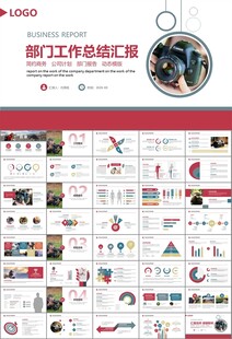 摄影展电视电影影视传媒ppt