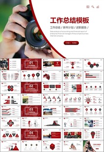 摄影展电视电影影视传媒ppt