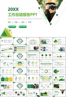 摄影展电视电影影视传媒ppt