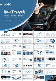 健身运动体育健身宣传健美PPT