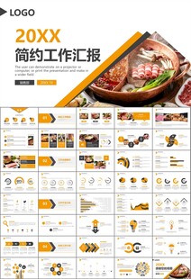 火锅加盟连锁PPT模板