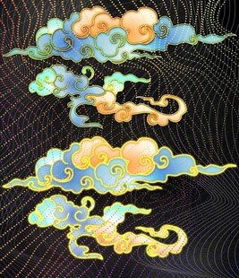 复古纹饰祥云