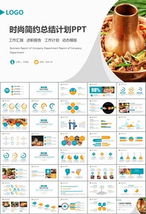 火锅加盟连锁PPT模板