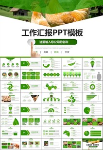 绿色生态农家鸡舍家禽养殖PPT