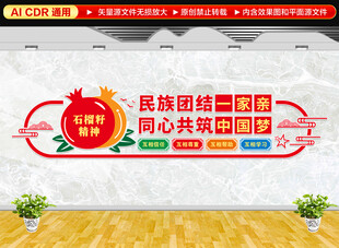 民族团结文化墙