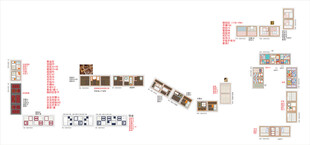 最新珠宝店黄金陈列道具