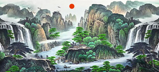 山水画