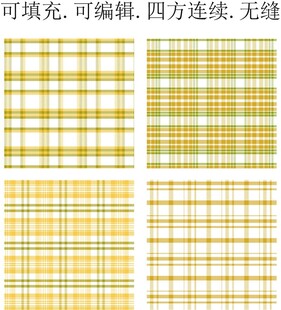 格子面料  格子图案