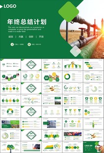 热力公司总结计划述职汇报ppt