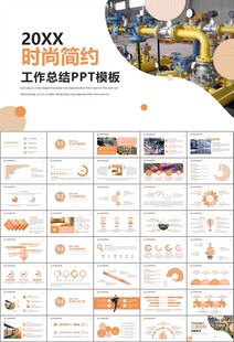 热力公司总结计划述职汇报ppt