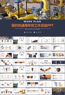 热力公司总结计划述职汇报ppt