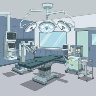 手术室内部场景