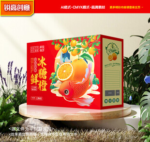 橙子包装 沃柑礼盒