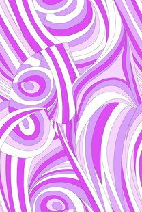 梦幻紫色抽象漩涡图案