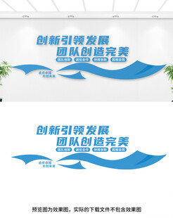 企业标语文化墙