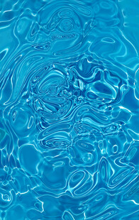 蓝色水波纹理图案